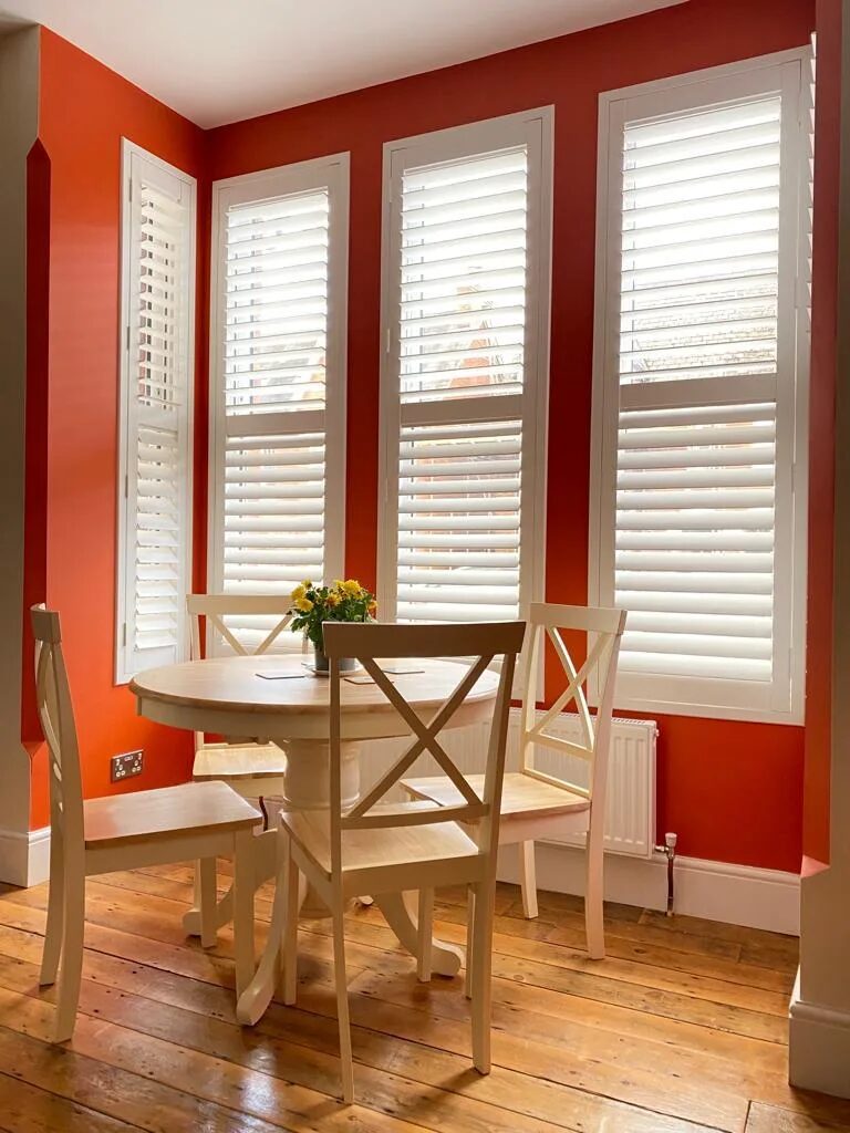 Dining room shutters installed in Hull